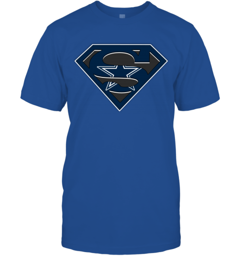 Dallas Cowboys Strong Like Dad Superman T-Shirt - T-shirts Low Price