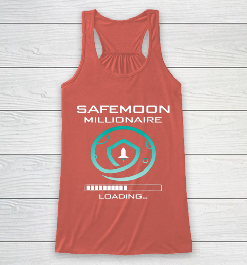 Funny Safemoon Millionaire Crypto Racerback Tank 3