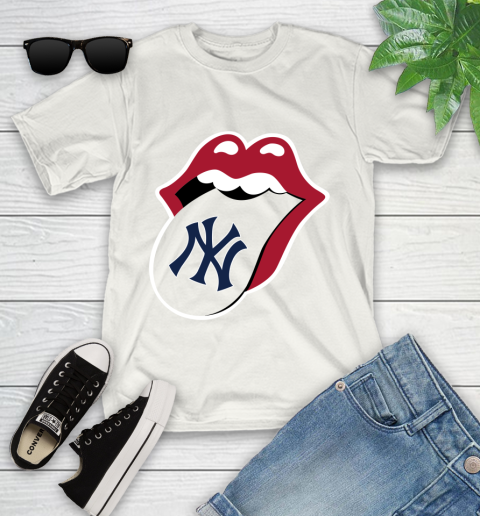 New York Yankees MLB Baseball Lips I Root For My Team Adoring Fan 103