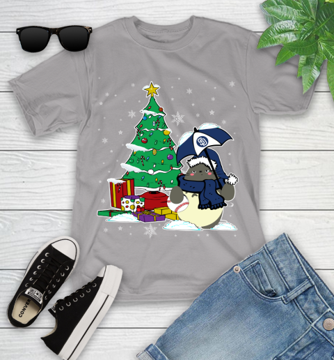 San Diego Padres MLB Baseball Cute Tonari No Totoro Christmas Sports Youth T-Shirt 4