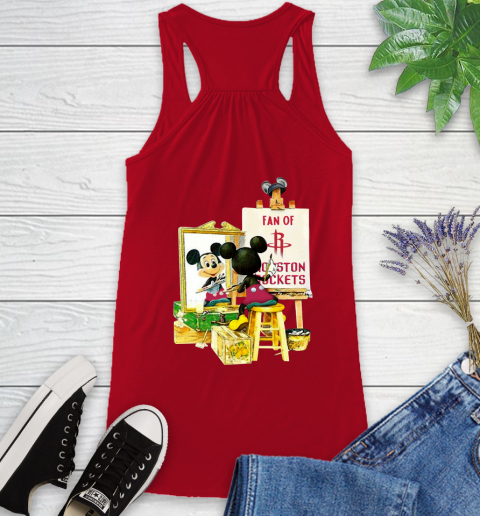 NBA Basketball Houston Rockets Mickey Drawing Shirt 39