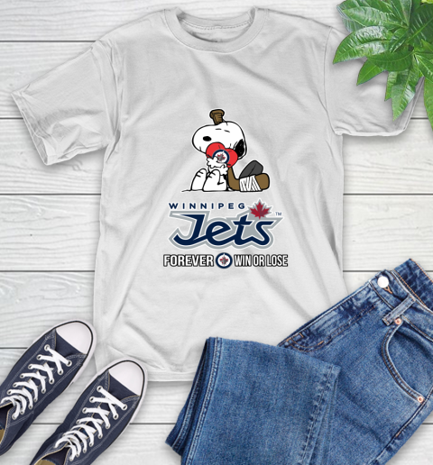 NHL The Peanuts Movie Snoopy Forever Win Or Lose Hockey Winnipeg Jets