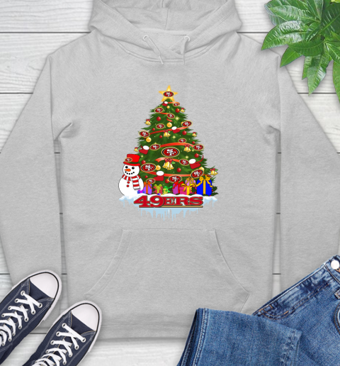 San Francisco 49ers Merry Christmas NFL Football Sports Hoodie 6