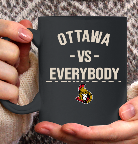Ottawa Senators Vs Everybody Ceramic Mug 11oz