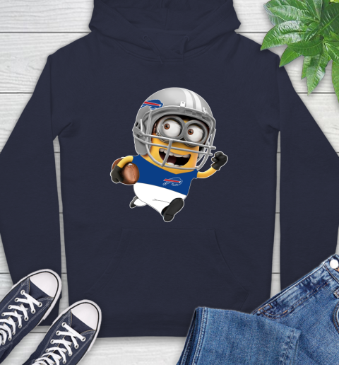 NFL Buffalo Bills Minions Disney Football Sports Hoodie 4