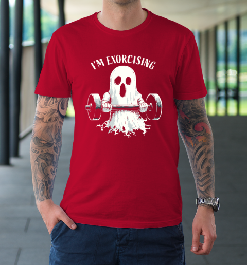 I'm Exorcising Funny Ghost Halloween T-Shirt 8