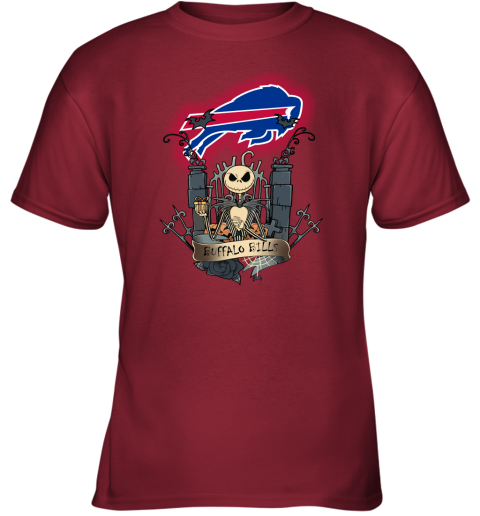 Buffalo Bills Jack Skellington This Is Halloween NFL Youth T-Shirt 