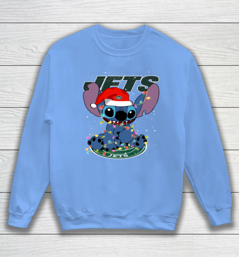 New York Jets NFL Football noel stitch Christmas Sweatshirt 7
