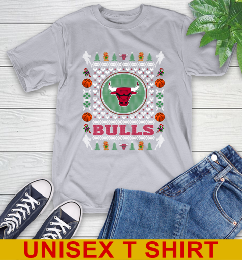 Chicago Bulls Merry Christmas NBA Basketball Loyal Fan T-Shirt 5