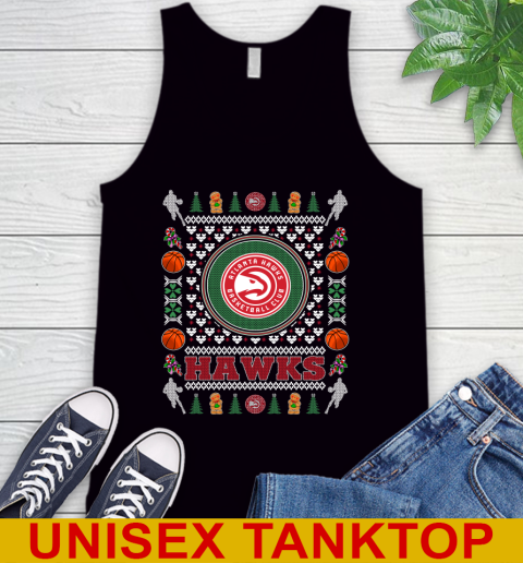 Atlanta Hawks Merry Christmas NBA Basketball Loyal Fan Tank Top