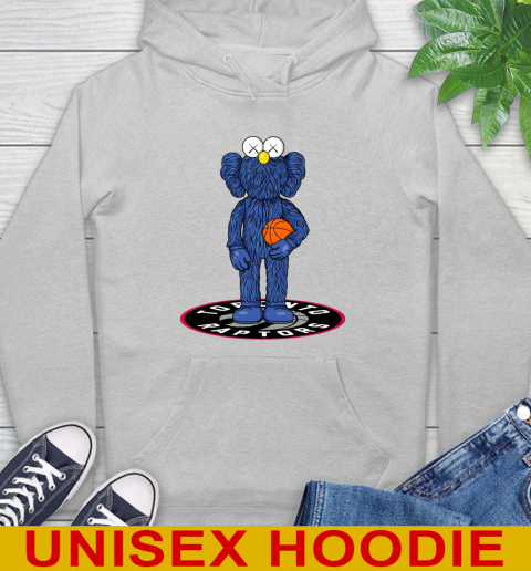 NBA Basketball Toronto Raptors Kaws Bff Blue Figure Shirt Hoodie 6