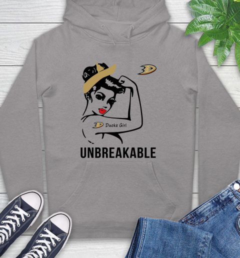 NHL Anaheim Ducks Girl Unbreakable Hockey Sports Hoodie 4