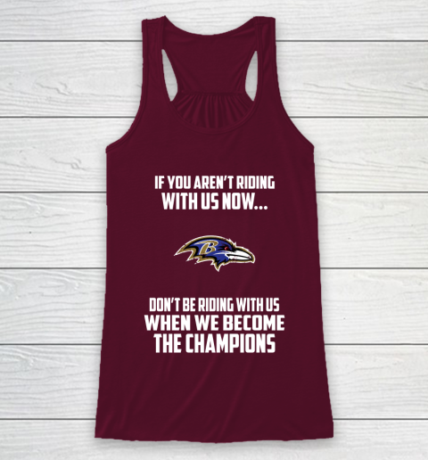 NFL Baltimore Ravens Football We Become The Champions Racerback Tank 2