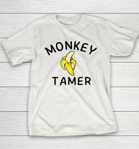 Monkey Tamer Matching Family Monkey Birthday New Parent Youth T-Shirt