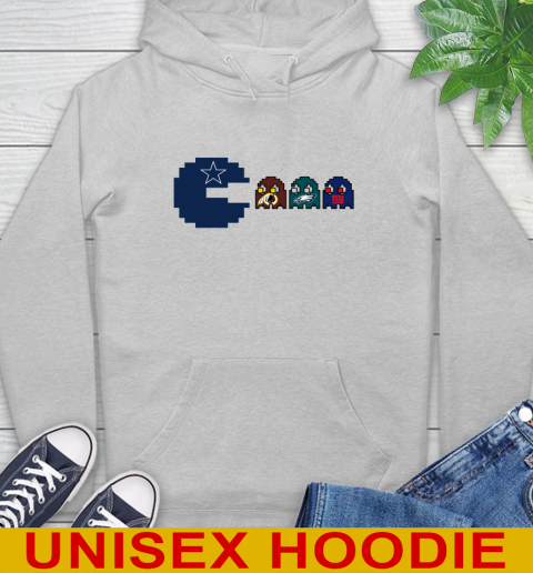 Dallas Cowboy NFL Football Pac Man Champion Hoodie 6