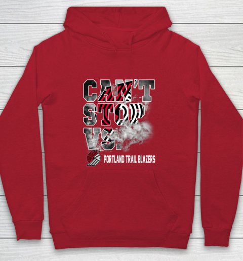 NBA Portland Trail Blazers Basketball Can't Stop Vs Youth Hoodie 7