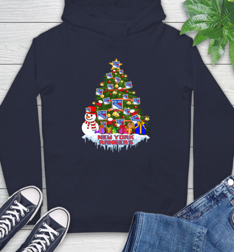 New York Rangers Merry Christmas NHL Hockey Sports Hoodie 4