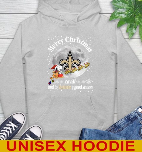 New Orleans Saints Merry Christmas To All And To Saints A Good Season NFL Football Sports Hoodie 6