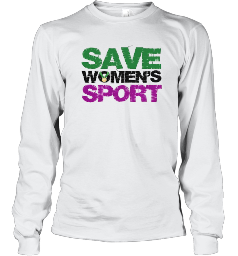 Save women's sport Long Sleeve T-Shirt