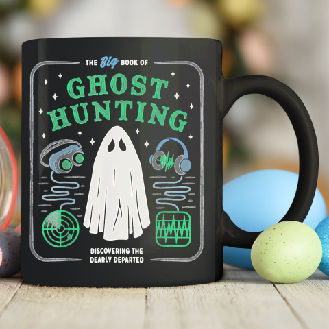 The Big Book of Ghost Hunting Funny Halloween Ceramic Mug 11oz