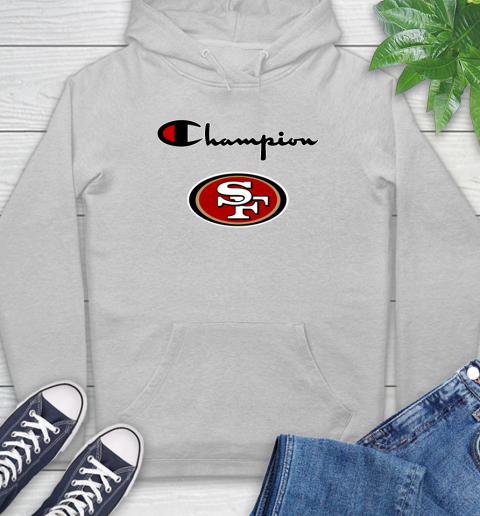 NFL Football San Francisco 49ers Champion Shirt Hoodie 4