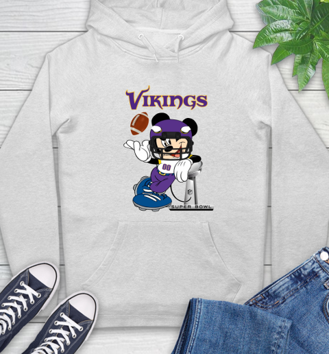 NFL Minnesota Vikings Mickey Mouse Disney Super Bowl Football T Shirt Hoodie