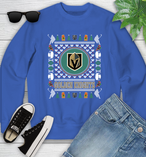 Vegas Golden Knights Merry Christmas NHL Hockey Loyal Fan Ugly Shirt 121