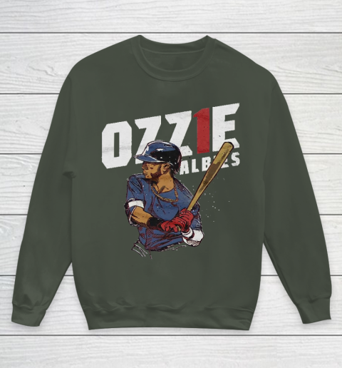 Ozzie Albies 1 Atlanta Brave Youth Sweatshirt 8
