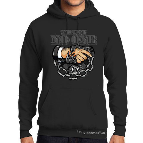 Trust No One Eye Hoodie To Matching Jordan 5 Pinnacle Black Black Hoodie Hip Hop Hoodie Sneakers Matching