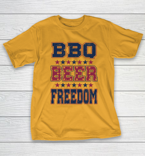 BBQ Beer Freedom T-Shirt 3