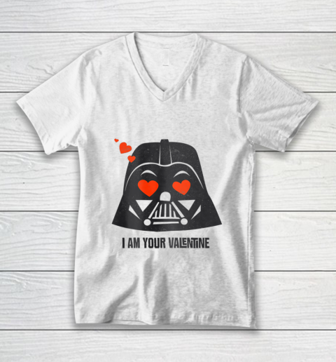 Star Wars Darth Vader I Am Your Valentine V-Neck T-Shirt