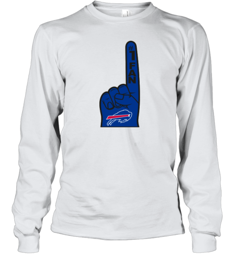 Buffalo Bills Number 1 Fan Youth Long Sleeve