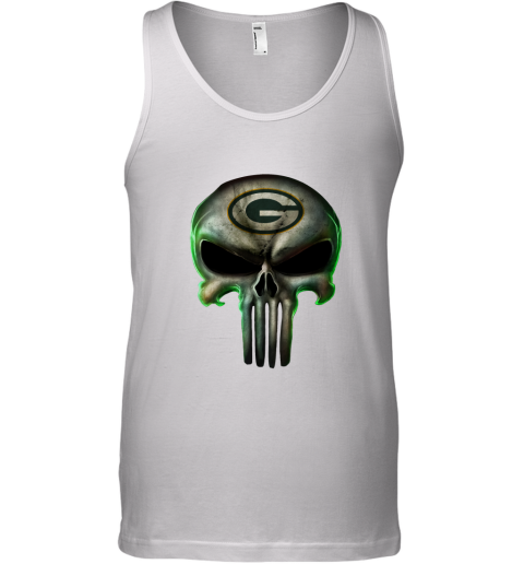 Green Bay Packers The Punisher Mashup Football Tank Top