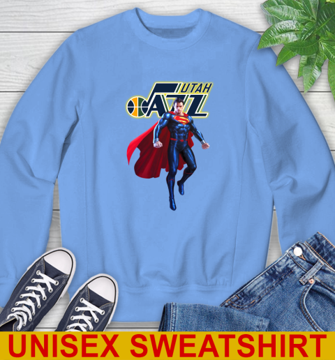 NBA Awesome Superman Basketball Sports Utah Jazz 35