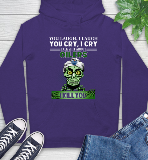 NHL Talk Shit About Edmonton Oilers I Kill You Achmed The Dead Terrorist Jeffrey Dunham Hockey Hoodie 5