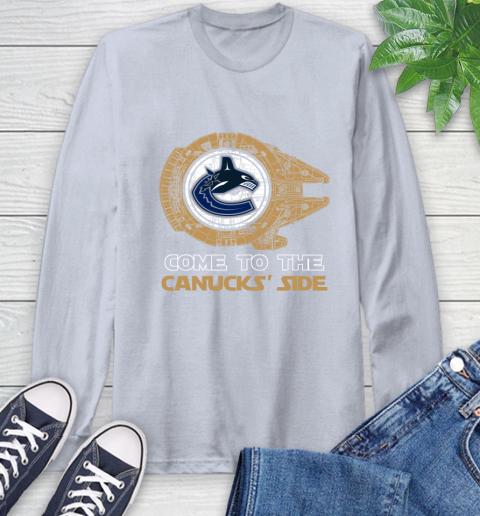 NHL Come To The Vancouver Canucks Wars Hockey Sports Long Sleeve T-Shirt 6