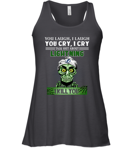 NHL Talk Shit About Tampa Bay Lightning I Kill You Achmed The Dead Terrorist Jeffrey Dunham Hockey GC5Hto4xR3p flowy tank 32 95 151514 front black