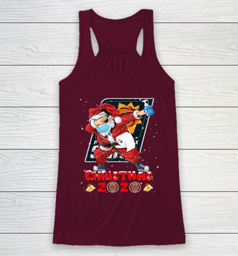 Phoenix Suns Funny Santa Claus Dabbing Christmas 2020 NBA Racerback Tank 2