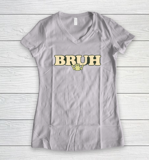 Bruh Women's V-Neck T-Shirt