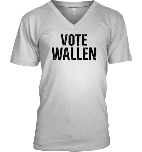 Stacy Blythe Wearing Vote Wallen V