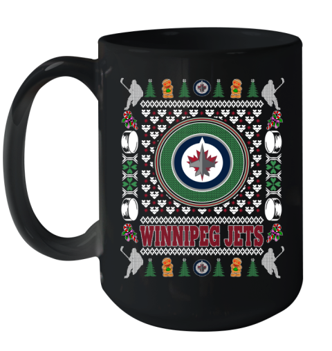Winnipeg Jets Merry Christmas NHL Hockey Loyal Fan Ceramic Mug 15oz