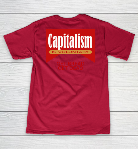 Capitalism Is Voluntary V-Neck T-Shirt 6