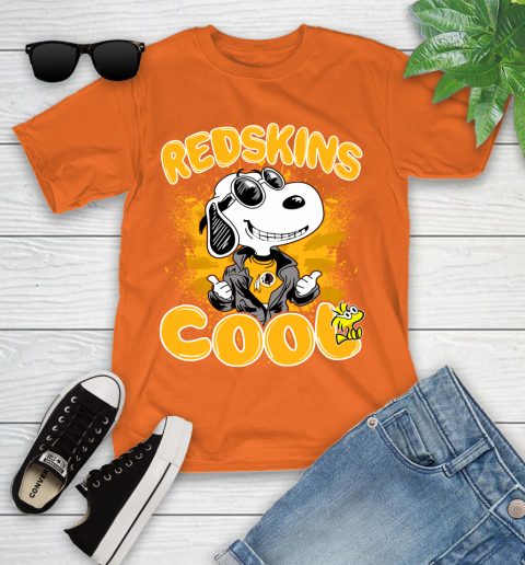 NFL Football Washington Redskins Cool Snoopy Shirt Youth T-Shirt 8
