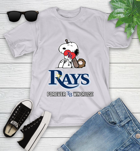 MLB The Peanuts Movie Snoopy Forever Win Or Lose Baseball Tampa Bay Rays 106