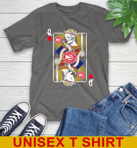 NBA Basketball Atlanta Hawks The Queen Of Hearts Card Shirt T-Shirt 10