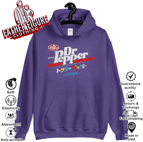 Vintage dr Pepper Japan Hoodie Father Figure Clothing