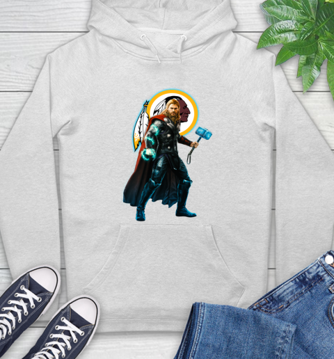 NFL Thor Avengers Endgame Football Washington Redskins Hoodie