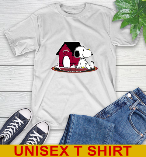 NBA Basketball Miami Heat Snoopy The Peanuts Movie Shirt T-Shirt