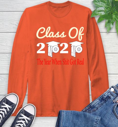 The Year When Shit Got Real Graduation 2020 T Shirt 57
