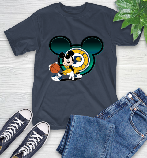 NBA Indiana Pacers Mickey Mouse Disney Basketball T-Shirt 4